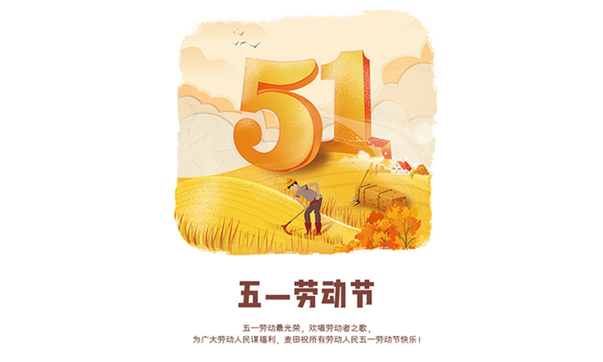 你的世界，你创造——向劳动者致敬5.1劳动节